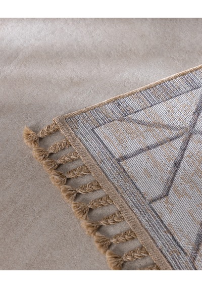 Madame Coco Urbain Halı - Beyaz - 80x300 Cm 8684427334850 Çok Renkli