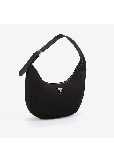 Guess Kadın Vegan Gemma Hobo Omuz Çantası Hweyg839503 Siyah