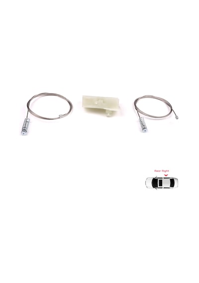 Renault Clio MK3 2005-2014 İçin Arka Sağ Cam Kriko Tamir Seti