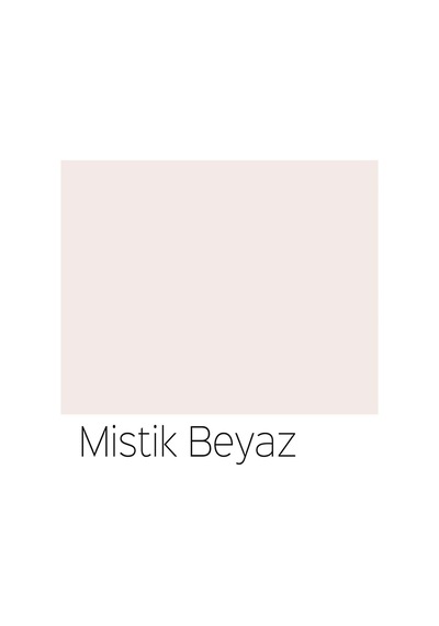 Bianca Stella Su Bazlı Saf Akrilik Boya Mistik Beyaz - 0.5 L