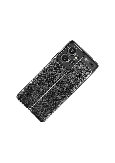 Xiaomi Redmi Note 12 4g Kılıf Deri Görünümlü Silikon Kamera Korumalı Üstün Koruma Pazarplus Siyah