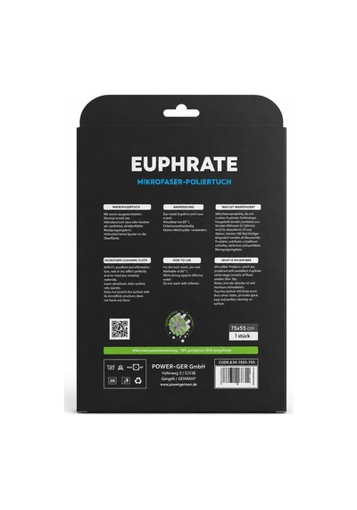 Euphrate Tank Bezi New Series 750 Gsm 75x55 Mıkrofaser-polıertuch Pembe Renk