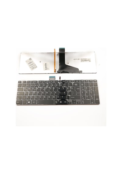 Toshiba Uyumlu 9Z.N7Usu.Q0T Notebook Klavye Tuş Takımı Işıklı Çerçeveli
