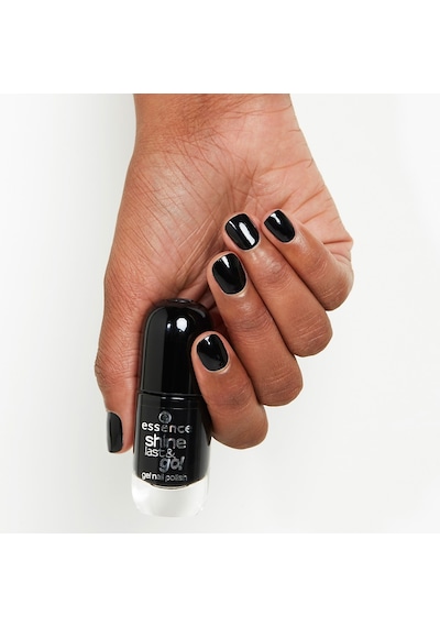Essence Shine Last & Go Oje 46 Siyah