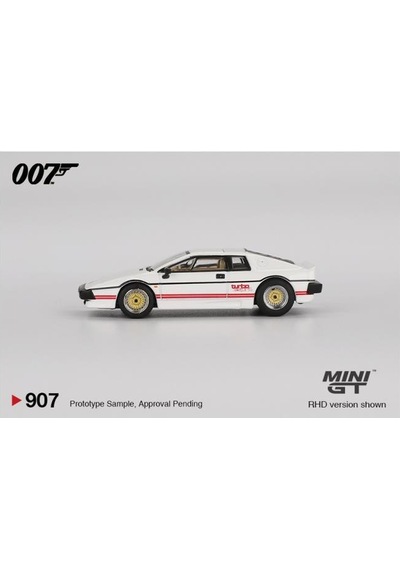 Mini Gt 907 Bl Lotus Esprit Turbo White "sadece Gözleriniz İçin" 1/64 Model Araba