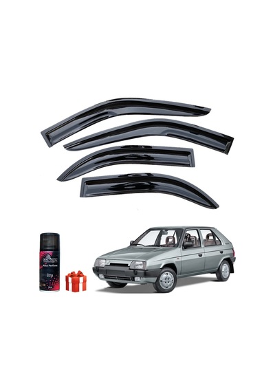 Skoda Favorit Mügen Cam Rüzgarlığı 1993 Sonrası 4 Lü Takım+koku