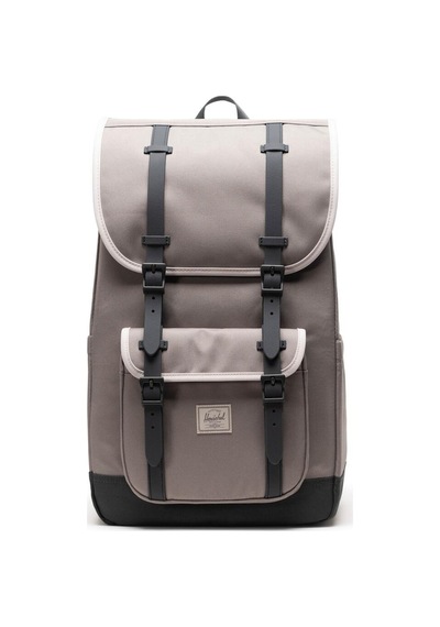 Herschel Supply Co. Little America 16"inç Laptop Uyumlu Sırt Çantası, Su İtici Kumaş, 30 L-13156 Taş Gri/füme