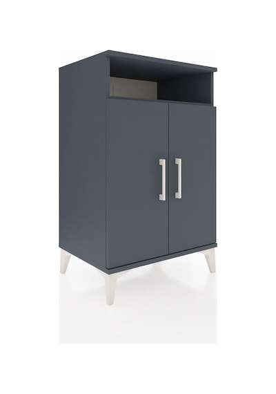 Hyperion Komodin 3 Raflı 2 Kapaklı 60x44x96 Antrasit-antrasit Antrasit
