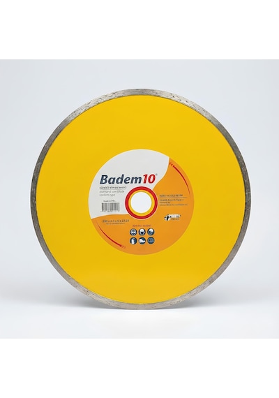 Sürekli Elmas Kesici Disk 230 Mm Kuru Ve Sulu Kesim 22.23 Mm Mermer Seramik Tuğla Kesimi İçin Uygun