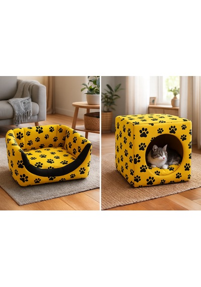 3 Fonksiyonlu Kedi Köpek Evi