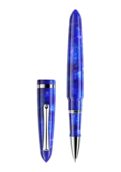 Montegrappa Vintage Class Venetia Halcyon Blue Roller Kalem Isven Mavi