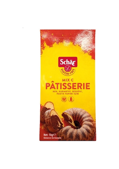 Schar Mix C Patisserie Glutensiz Kek Pasta Unu 1 KG