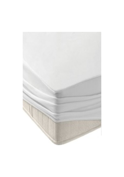 Bebesi Çift Kişilik Fitted Alez 160x200+30 Cm Sıvı Geçirmez Micro Kumaş Beyaz