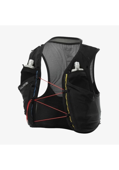 Salomon Adv Skın 12 Set U Unisex Siyah Koşu Yeleği Lc2464300 2800282