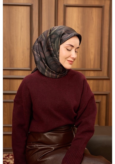 Silk Home Twill İpek Eşarp 11493-10 Siyah