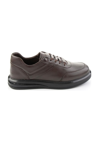 Bambi Siyah Napa Hakiki Deri Erkek Sneaker E01080205443