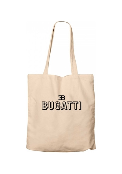 Bugatti Text Krem Kanvas Bez Çanta