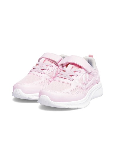 Hummel Rush Iı Çocuk Spor Ayakkabı Beyaz - Pembe