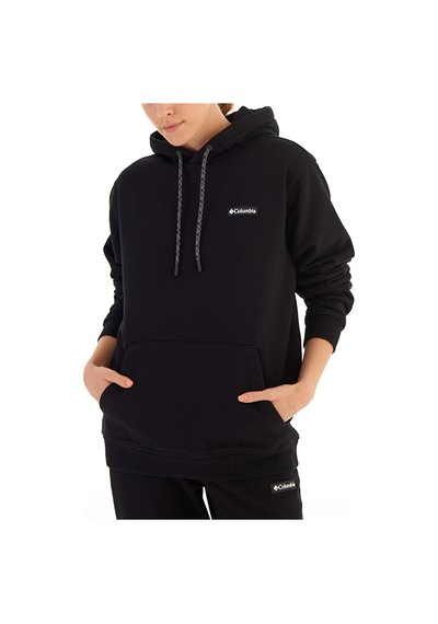 Columbia Csc U Marble Canyon Heavyweight Fleece Unisex Kapüşonlu Sweatshirt-5973 Siyah