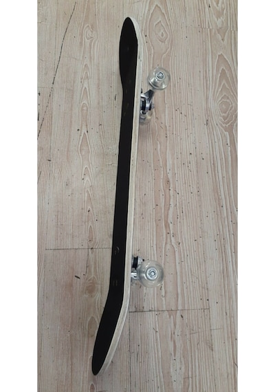 Zımparalı Ahşap Slikon Teker Kaykay 80 CM Çok Renkli