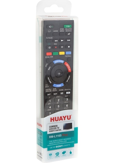 LCD/LED TV KUMANDA BLİSTERLİ HUAYU KL SONY RM-L1165 Plus 3DLİ