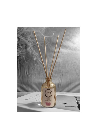 Oda Kokusu Diffuser Set Egzotik Kavun Kokusu Bambu Çubuklu Özel Koku Diğer