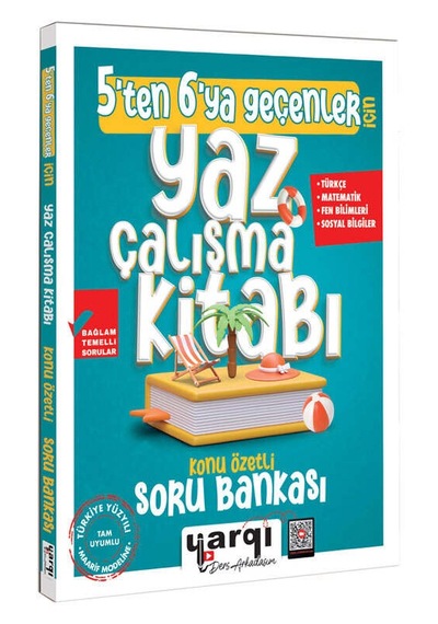 Yargı Ders Arkadaşım 5ten 6ya Geçenler İçin Yaz Çalışma Kitabı
