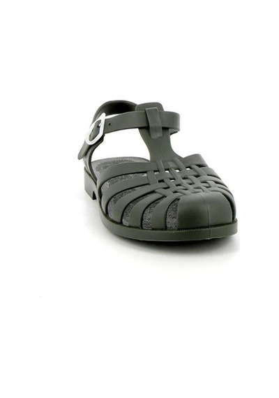 Meduse Sunmif Mat Kaki Fonce Kadın Sandalet-8452 Haki