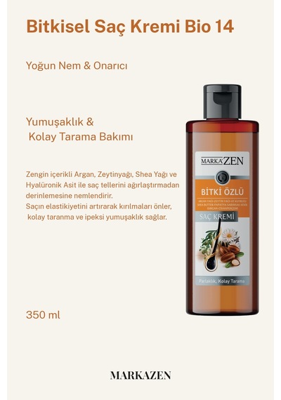 Markazen Bitki Özlü Saç Kremi 350 ML
