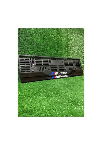 Pleksi Otomobil Plakalık Dubai Model Bmw M Power Logolu Plakalık - 730656430