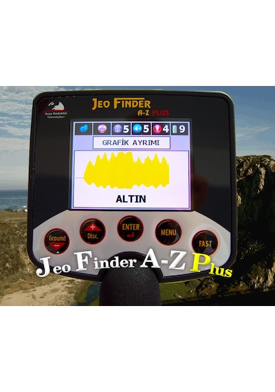Jeofinder Plus Dedektör 2D Sistem
