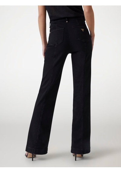 Guess New Faye Skinny Fit Chino Kadın Jean Pantolon W5ra0pd4pz1 Siyah