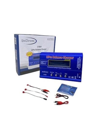 Unichrome Imax B6 80w Rc Lityum Pil Şarj Cihazı 18650 Lityum Pil Şarj