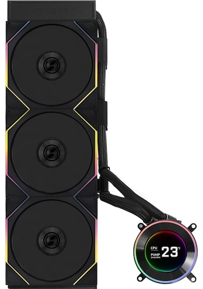 Lian Li Hydro-shift Iı Lcd-c 360tl Siyah İşlemci Sıvı Soğutucu G89.ghs2lcd36tb.00