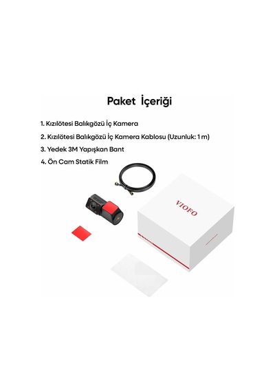 Rcc360 A329s / A329sw Uyumlu 2k Quad Hd Kızılötesi Balıkgözü İç Kamera Belirtilmemiş