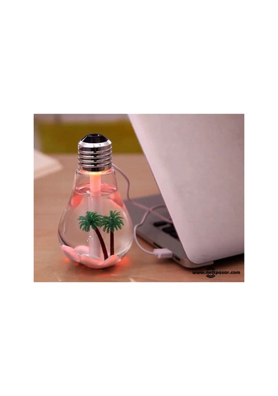 Led Işıklı Hava Nemlendirici Buhar Makinası Beyaz