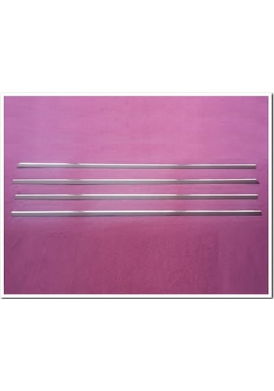 Woc Chrome Mercedes C W204 Krom Cam Çıtası 2007-2014 4 Parça Pasl