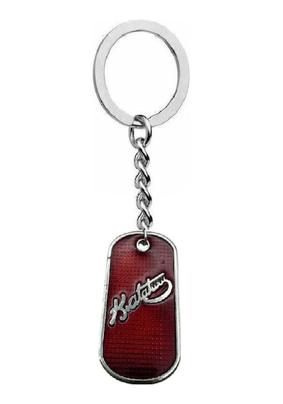 Kemal Atatürk İmzalı Anahtarlık Kırmızı Renkli Metal Unisex Anlamlı Tasarım