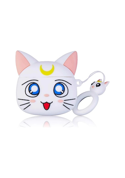 Microsonic Apple Uyumlu AirPods 1. Nesil / 2. Nesil Kılıf Cartoon Figürlü Silikon Crtn-fgr-slr-mn-artms