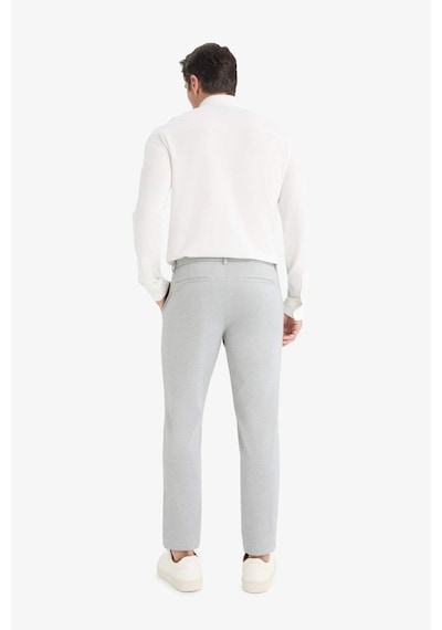 Defacto Jogger Fit Cepli Esnek Kumaş Düz Paça Pantolon T6317az25augr377 Gri