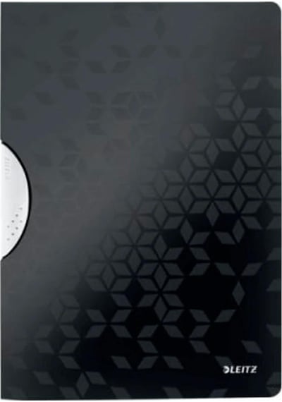 SIKIŞTIRMALI DOSYA LEITZ WOW ACTIVE COLORCLIP METALİK SİYAH (41850095)