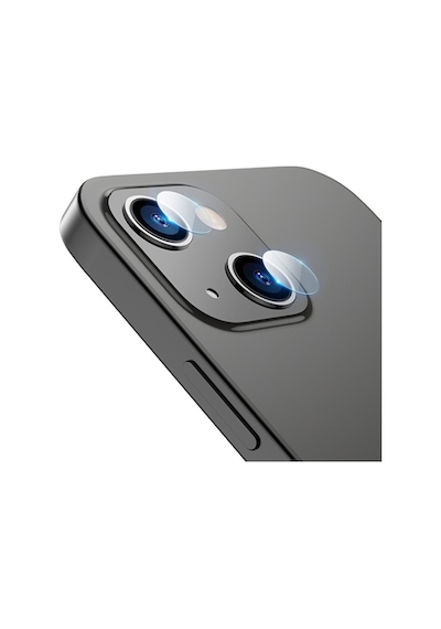 Ally Apple Uyumlu iPhone 13 - 13 Mini Tempered Glass Cam Kamera Koruyucu