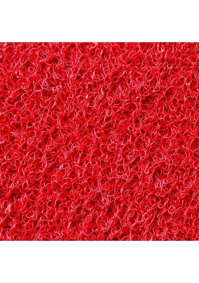 Kıvırcık Kapı Önü Dış Mekan Paspas / Kalınlık : 12 Mm. / En : 100 Cm. - Boy : 1 Metre / Kırmızı