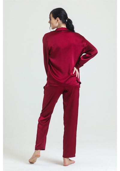 Magic Form 19718 Kadın Bordo Gömlek Yaka Biyeli Cepli Saten Pijama Takım Bordo - 311764045 Bordo Magic Form 19718 Kadın Bordo Gömlek Yaka Biyeli Cepli Saten Pijama Takım Bordo - 311764045 Bordo