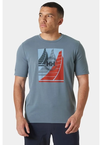 Helly Hansen Hp Race Graphic T-shirt Hha.34419 601 Lacivert