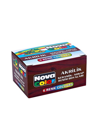 Nc-179 Akrilik Boya Takımı-12'li Tek Renk