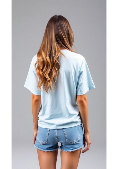 Uyguntarz The Future Baskılı Oversize T-shirt Bebe Mavisi