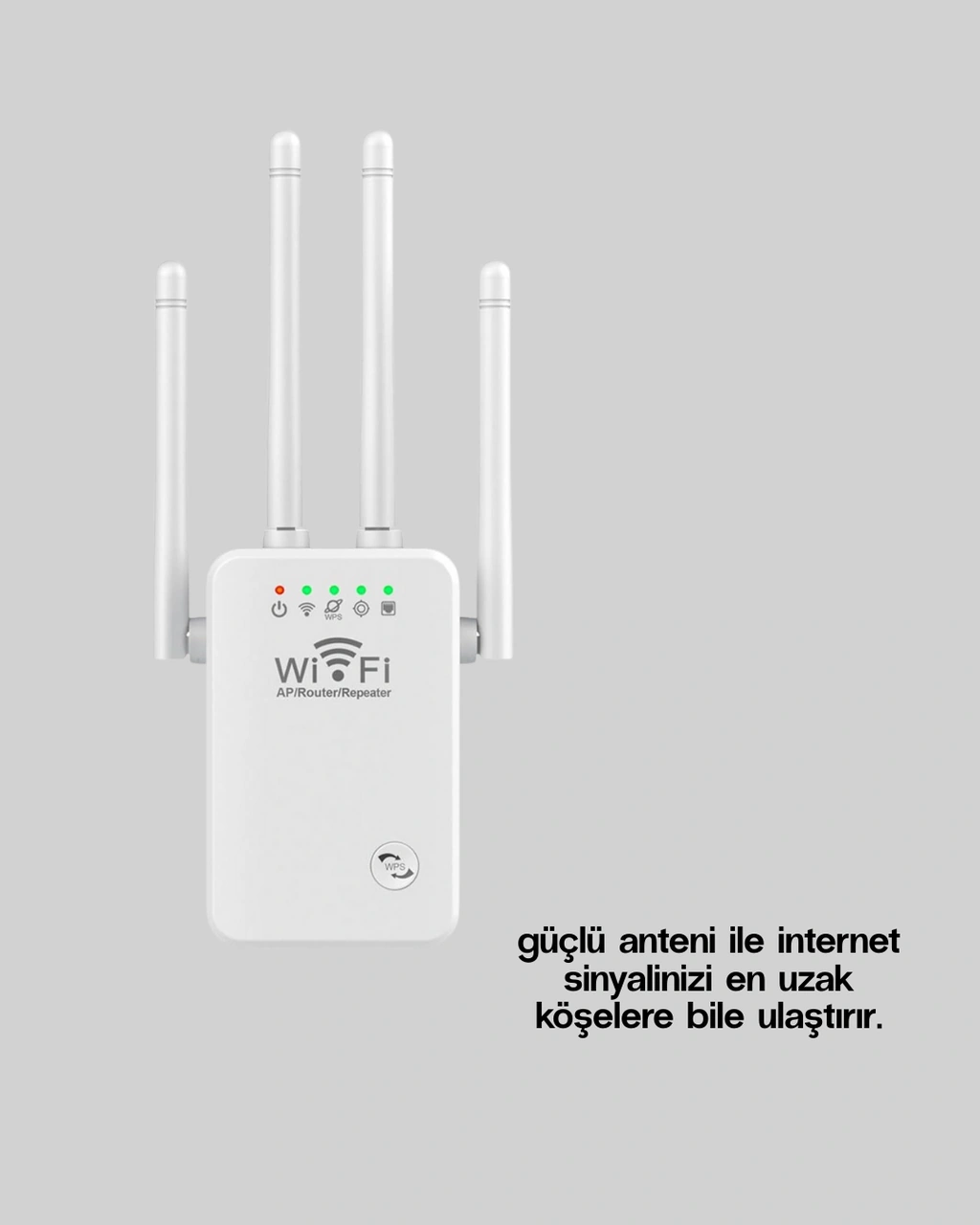 Astraltech Wps Destekli 2.4ghz + 5ghz Wifi Sinyal Güçlendirici