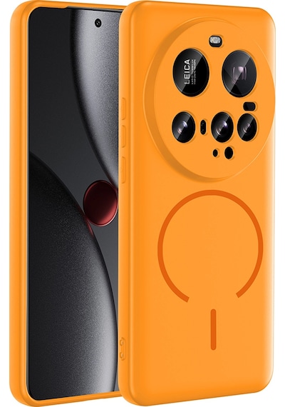 Adige Xiaomi 15 Ultra Kılıf Silikon Meta Magsafe Kablosuz Şarj Özellikli