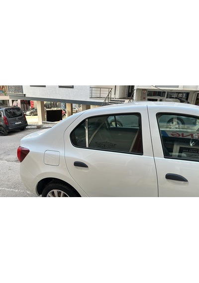 Renault Symbol 2013-2019 Uyumlu Cam Direk Kelebek 2 Parça Krom Paslanmaz Çelik Cam Direği